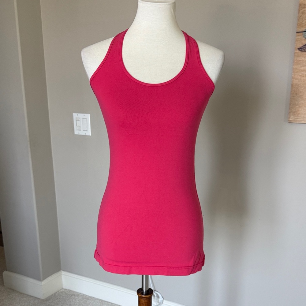 Lululemon Women's Pink Tank Top